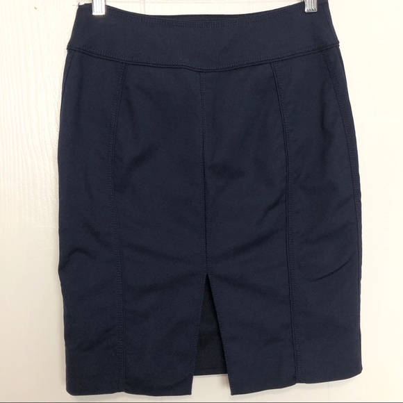 WHBM PERFECT FORM BLUE SKIRT - Picture 2 of 8